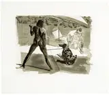 Eric Fischl, Beach, 1987, Aquatint on paper