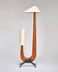 Jean Rispal, Floor lamp, c. 1950, Rispal