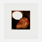 Donald Sultan, Two Pears, a Lemon and an Egg (from the Fruit and Flowers suite), 1994, screenprint in colors on Somerset