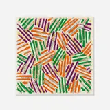 Jasper Johns, Untitled, 1977, screenprint in colors on Patapar printing parchment