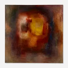 Decade by Rebecca Purdum, 1991, oil on canvas, sold Mar 2023