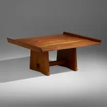 Coffee table by New Hope Modern, walnut, sold Mar 2023