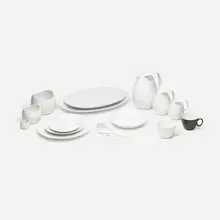 Dinnerware service by Raymond Loewy, c. 1954, porcelain, sold Mar 2023