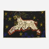 Jean Lurçat, D'Etoiles tapestry, c. 1955, silkscreen on canvas, linen