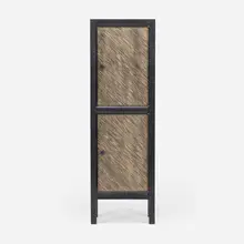 Wendy Maruyama, Cabinet, c. 1992, hand-carved and polychromed wood