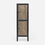 Wendy Maruyama, Cabinet, c. 1992, hand-carved and polychromed wood