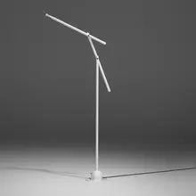 Mario Arnaboldi, Mira floor lamp, 1983, lacquered aluminum and steel, plastic