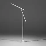 Mario Arnaboldi, Mira floor lamp, 1983, lacquered aluminum and steel, plastic