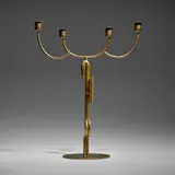 Horse candelabrum, model 1858 by Franz Hagenauer, sold Mar 2024