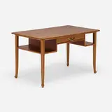 Desk by Louis Majorelle, c. 1905, mahogany, brass, sold Mar 2024