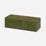 Heintz Art Metal Shop, Humidor with overlay