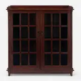 L. & J.G. Stickley, Rare bookcase, model 645