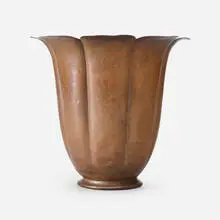 Floriform vase by Marie Zimmermann, sold Mar 2024