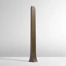 monumental floor vessel by John Prip, c. 1995, bronze, sold Mar 2017