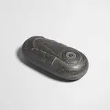John Prip, Fish Stone, 1986, carved granite