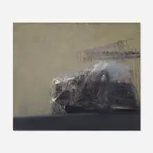 Composizione No. 2 by Tino Vaglieri, c. 1959, oil on linen, sold Feb 2017