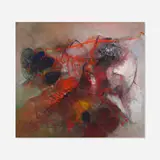 Mino Ceretti, Untitled, 1959, oil on linen