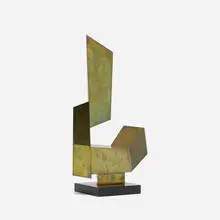 Peter Nishanian, NeoSaffer II, c. 1980, brass