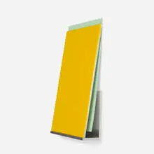 An meine grüne Seite by Imi Knoebel, 2007, aluminum, plastic, tape, acrylic, sold Feb 2017