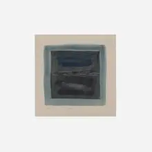 Richard Lin Show Yu, Zero Point, 1988, watercolor on paper