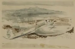 Untitled by Paul Nash, Paul Nash (1889-1946) 'The Raider of the Moors' lithograph printed in colours, sold Oct 2020