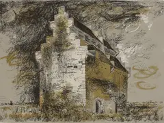 Untitled by John Piper, Bedfordshire (Levinson 286) lithograph printed in colours, sold Oct 2020