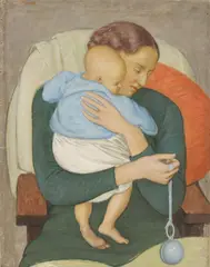 Hubert Finney, Untitled, oil on canvas 78 x 62cm .