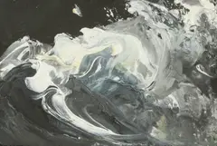 Untitled by Maggi Hambling, oil on board 9.3 x 13.3cm Provenance: With Flowers Gallery, sold Oct 2020