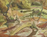 Ian Grant, Untitled, oil on canvas 72 x 91cm .