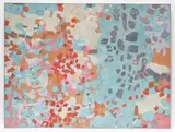 William Chard, Untitled, William Chard (b1923) 'Fizzy flotsam' oil on board 82 x 119cm .