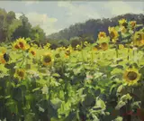 Edward Noott, Untitled, oil on canvas 51 x 61cm .