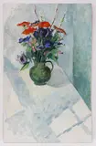 Pamela Chard, Untitled, Pamela Chard (1926-2003) Still life oil on board 100 x 62cm