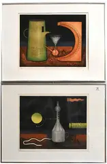 Thomas O'Donohue, Secret Writing, Aquatint etching