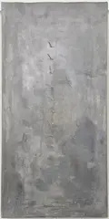 Series Blanc Peches: Ecos by Daniel Gendron, 1989, Mixed media acrylic, chalk, graphite, nails on wood board, offered Jul 2026