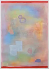 Robert Natkin, Bern Series, 1982, Acrylic on paper