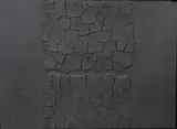 Alberto Burri, Untitled (Cretto), 1976, Acrylic on wood
