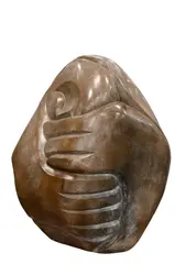 Richard Mteki, Sheltering My Soul, Carved stone sculpture
