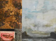 Cheryl Warrick, By Its Tune, 1999, Acrylic, mixed media on paper