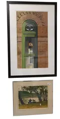Nancy McIntyre, Along the Schuylkill, 1973, Serigraph, artist proof