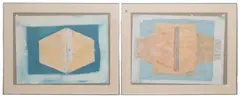 Winter Conjunction #4 by Katy Smith, Acrylic on paper, offered Mar 2026