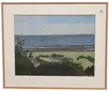 Wild Dunes, South Carolina by Jane Fisher, 1985, Oil on paper, offered Mar 2026