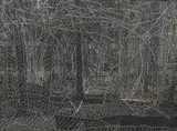 Alan Turner, Black and White Forest, 1978, Lithograph