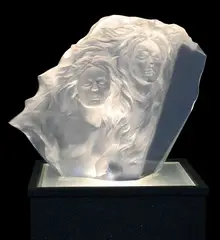 Frederick Hart, Counterpoint, 1997, Acrylic sculpture