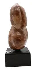 Mario DeNoto, Organix, Carved marble mounted on wood base