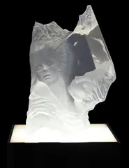 Michael Wilkinson, Atlanteans / Echoes, Acrylic sculpture