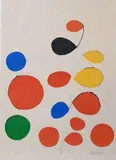 Alexander Calder, Untitled (Spanish Refugee Aid C), circa 1971, Lithograph