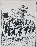 Vive La Paix by Pablo Picasso, Lithograph on cream wove paper, offered Jan 2026