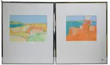 Seascape II by Reynard Milici, 1977, Pastel on paper, offered Jan 2026