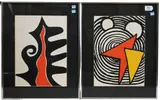 Alexander Calder, Interior Flame, Screenprint on wove paper