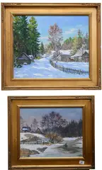 The River Pasha by Alexander Alexandrovsky, 2004, Oil on canvas, offered Jan 2026